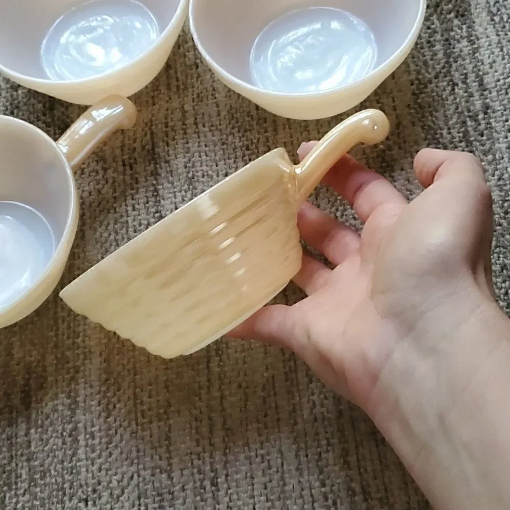 Fire King Ware | Handled Lusterware Bowls